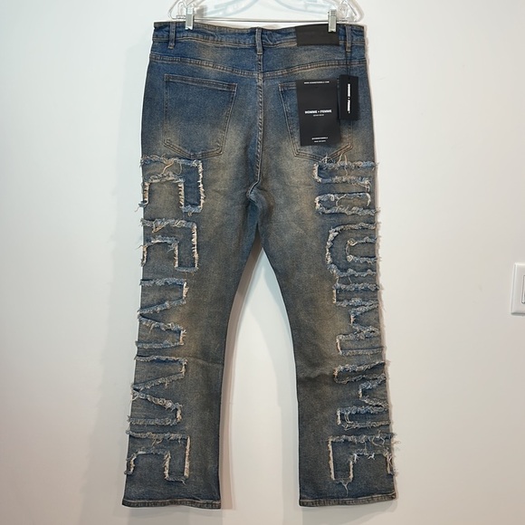 NWT HOMME FEMME: Twilight Denim Sunset men’s size 40 new jeans - Picture 7 of 10